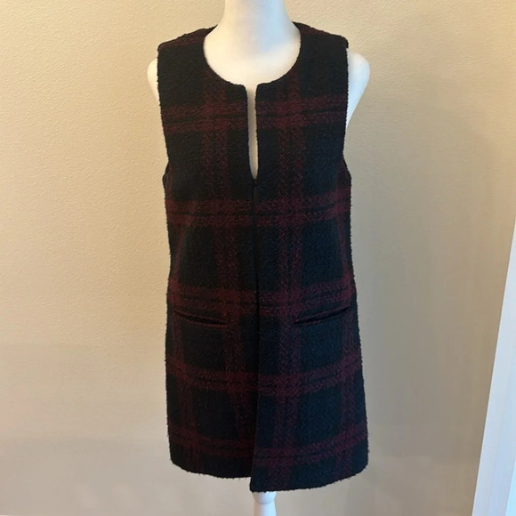Sanctuary plaid vest - Picture 5 of 16